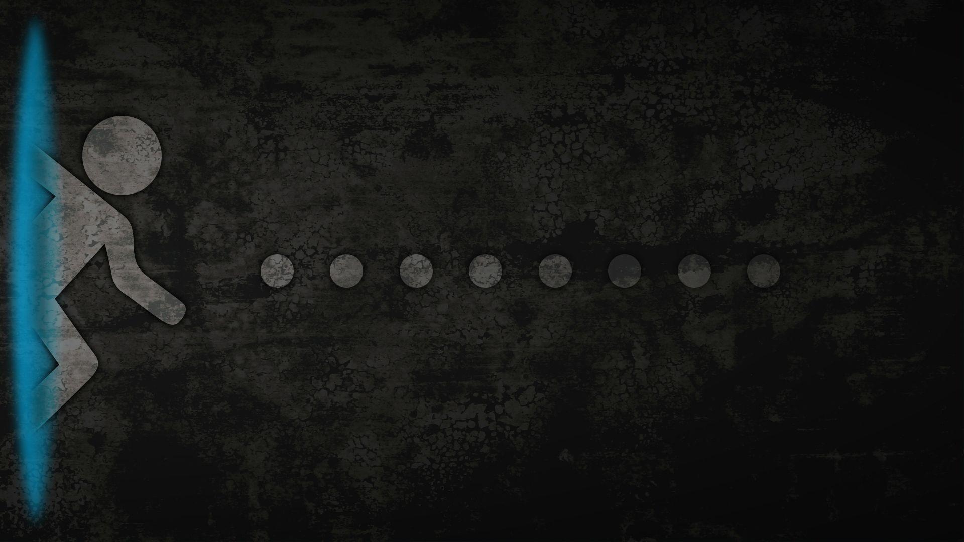1920x1080 Portal Dual Screen Wallpaper