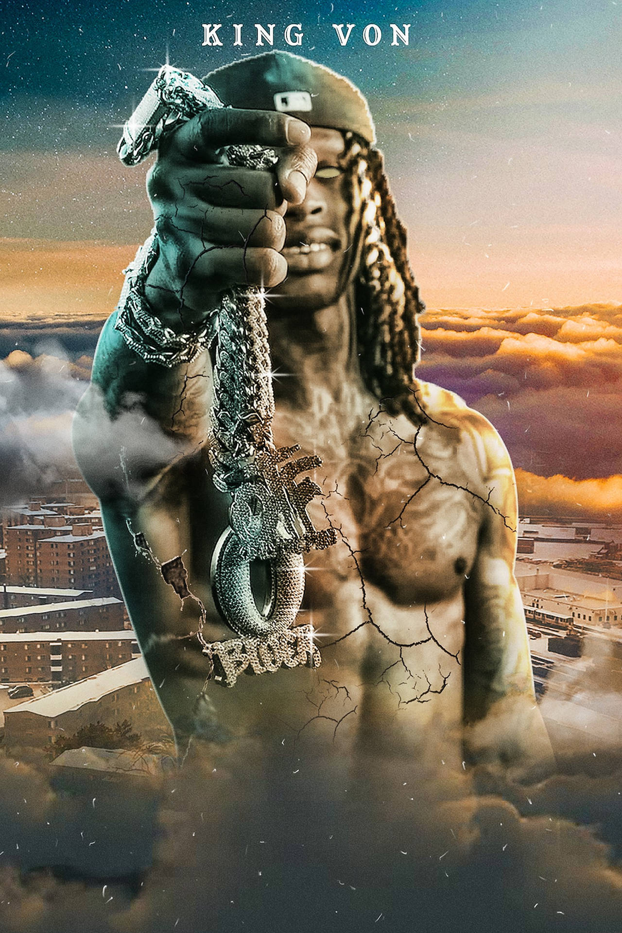 King Von Cartoon Wallpapers Top Free King Von Cartoon Backgrounds