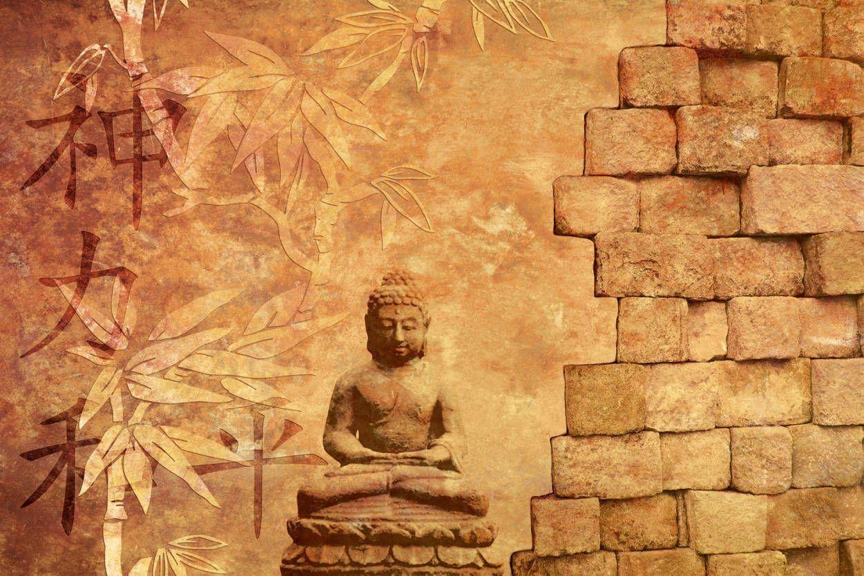 1251x834 Livingwalls Photo wallpaper «Buddha in Meditation» 036060