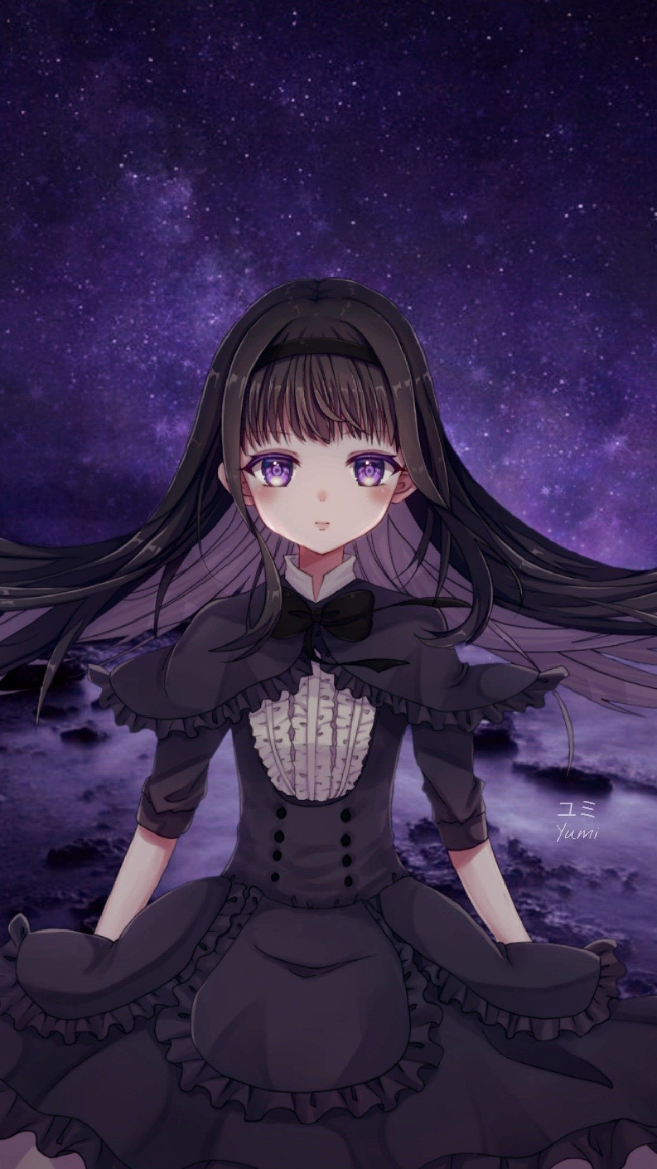 1288x2289 Homura Akemi Aesthetic wallpaper Madoka Magica. Anime, Personagens