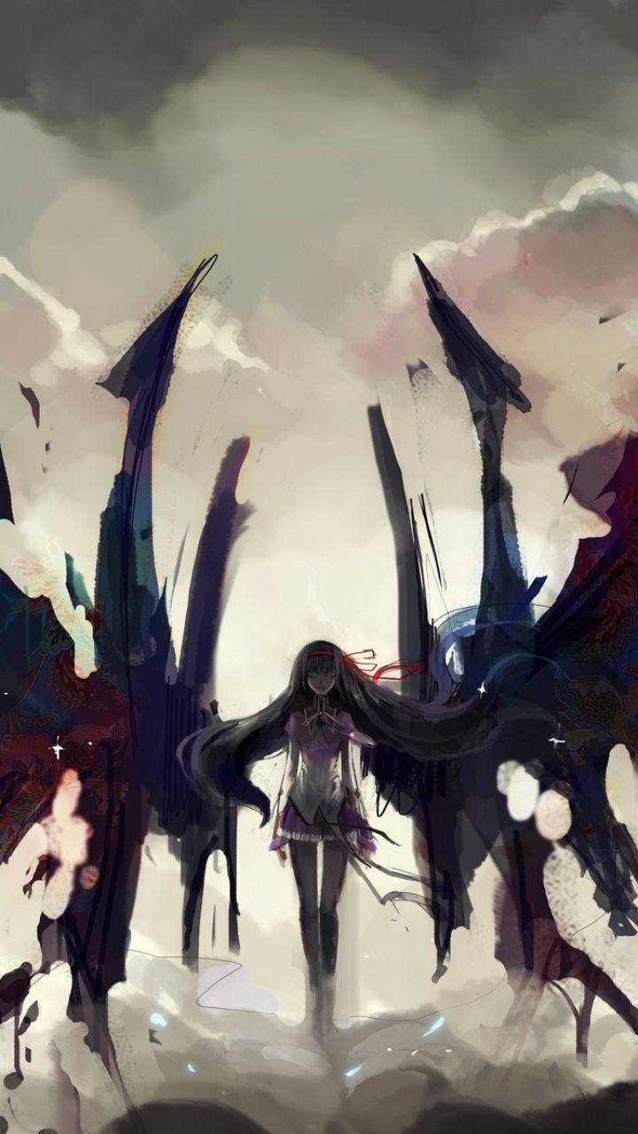 720x1280 Wallpaper / Anime Puella Magi Madoka Magica Phone Wallpaper, Homura Akemi, 720x1280 free download