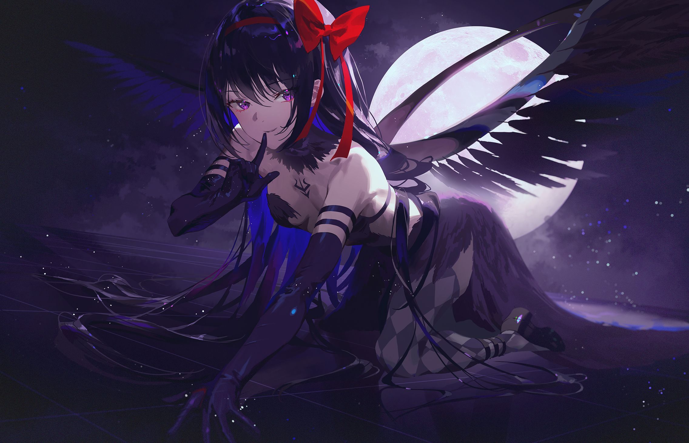 2272x1461 Homura Akemi Anime Girls Anime Wallpaper:2272x1461