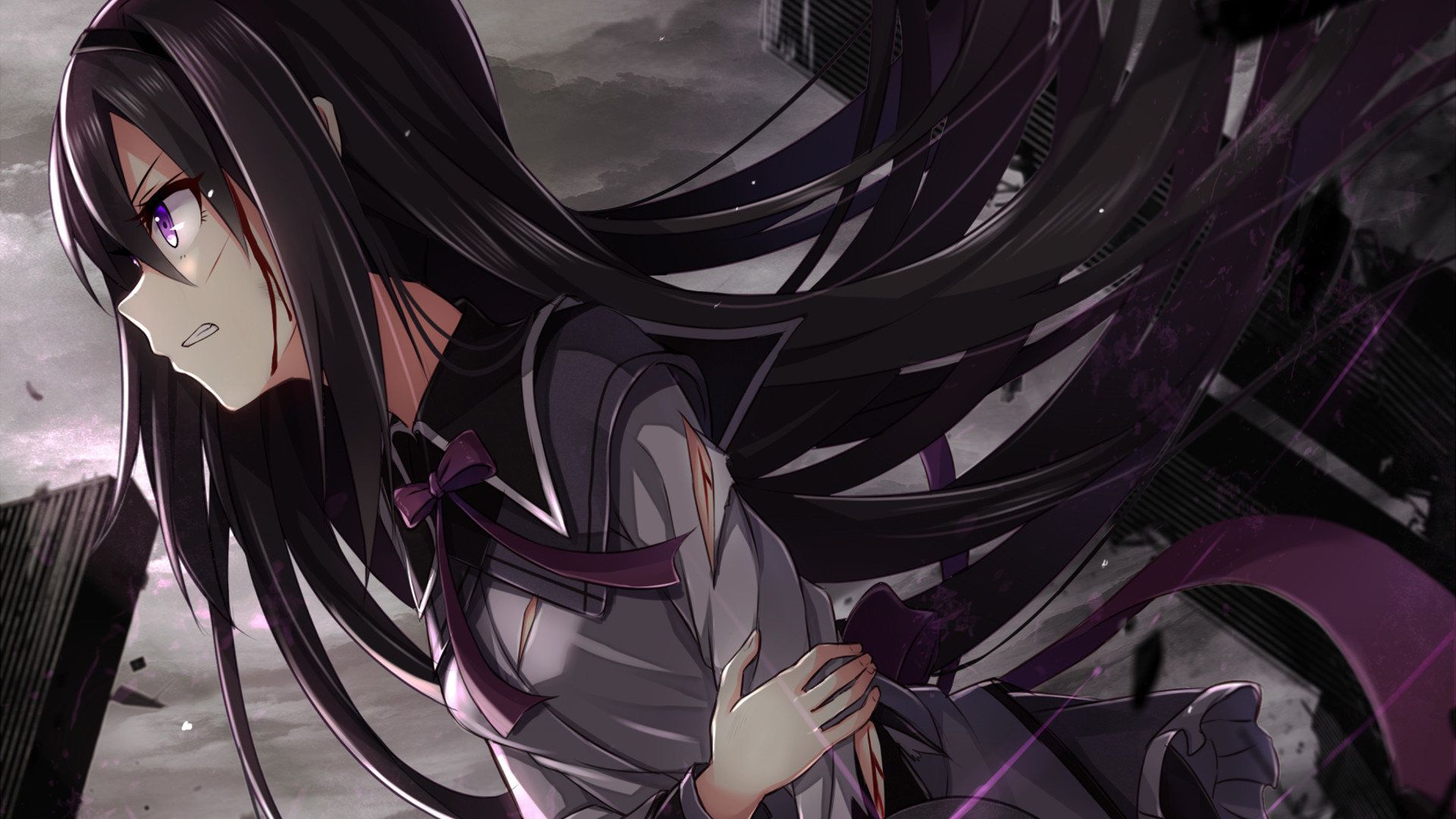 1920x1080 Akemi Homura Wallpaper