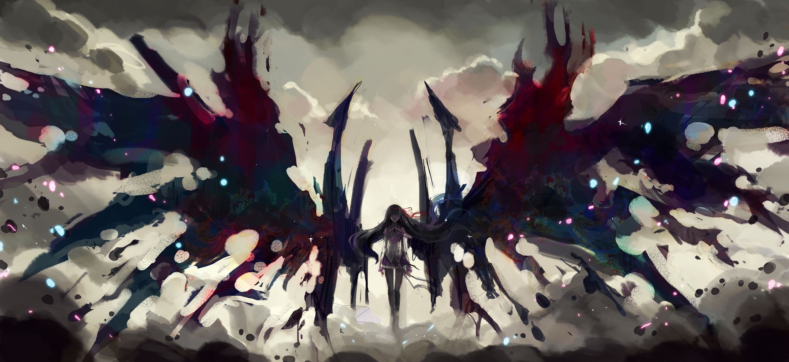 2613x1200 Free download Puella Magi Madoka Magica image Homura Akemi HD wallpaper and [2613x1200] for your Desktop, Mobile & Tablet. Explore Madoka Magica Wallpaper. Mahou Shoujo Madoka Magica Wallpaper, Madoka