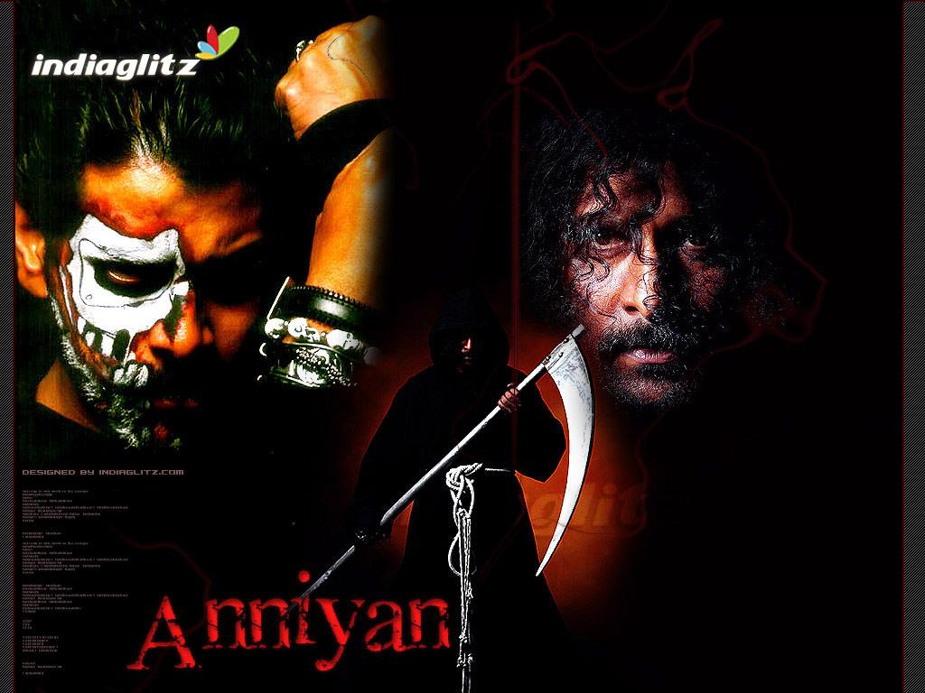 1024x768 Anniyan Wallpaper