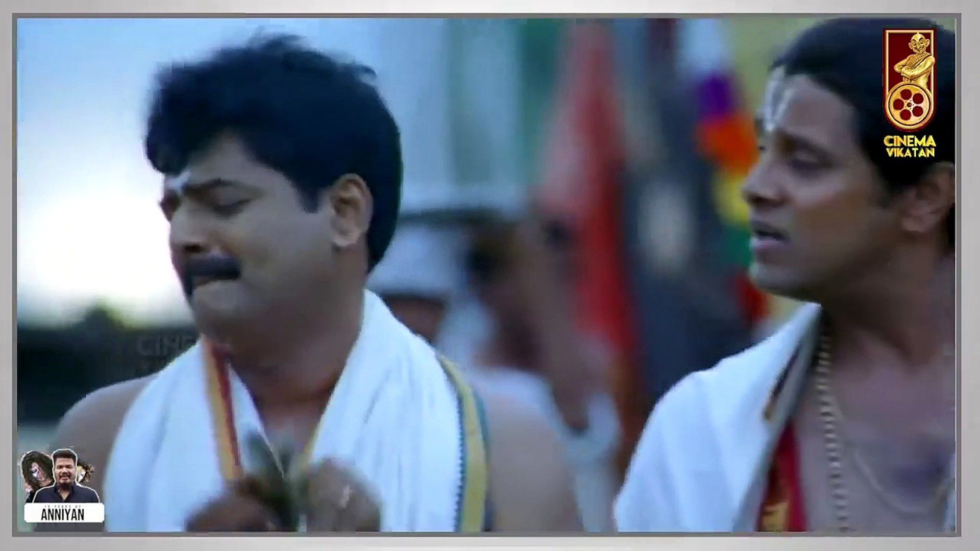 1920x1080 WOW: ANNIYAN Climax, நடித்துக்காட்டி அசத்திய Shankar! Vikram. Harris Jayaraj. Anniyan Making Story