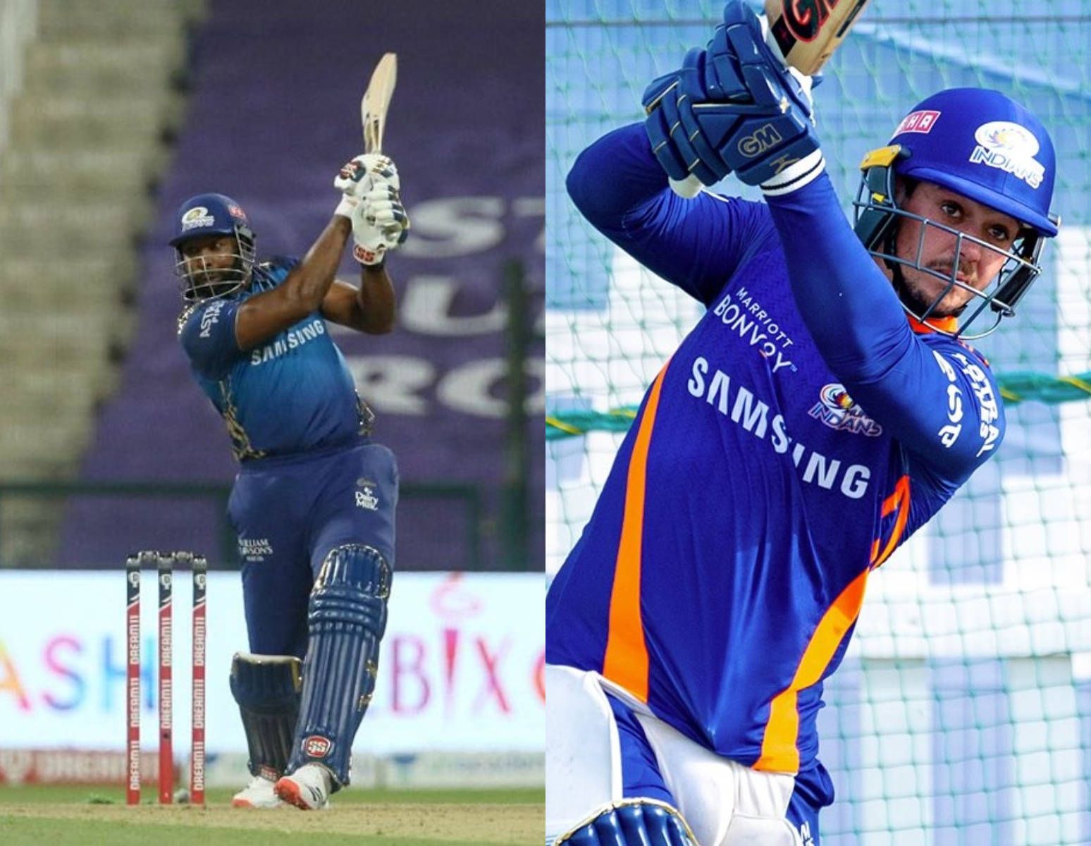1548x1200 Download Quinton De Kock And Kieron Pollard Wallpaper