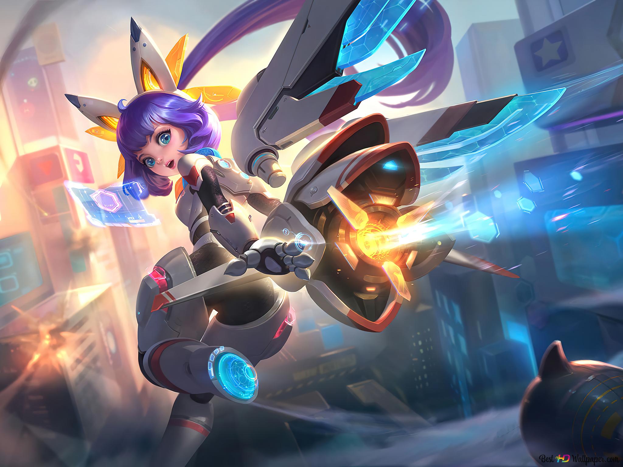 2048x1536 Mecha Baby 'Nana' Legends [ML] 4K wallpaper download