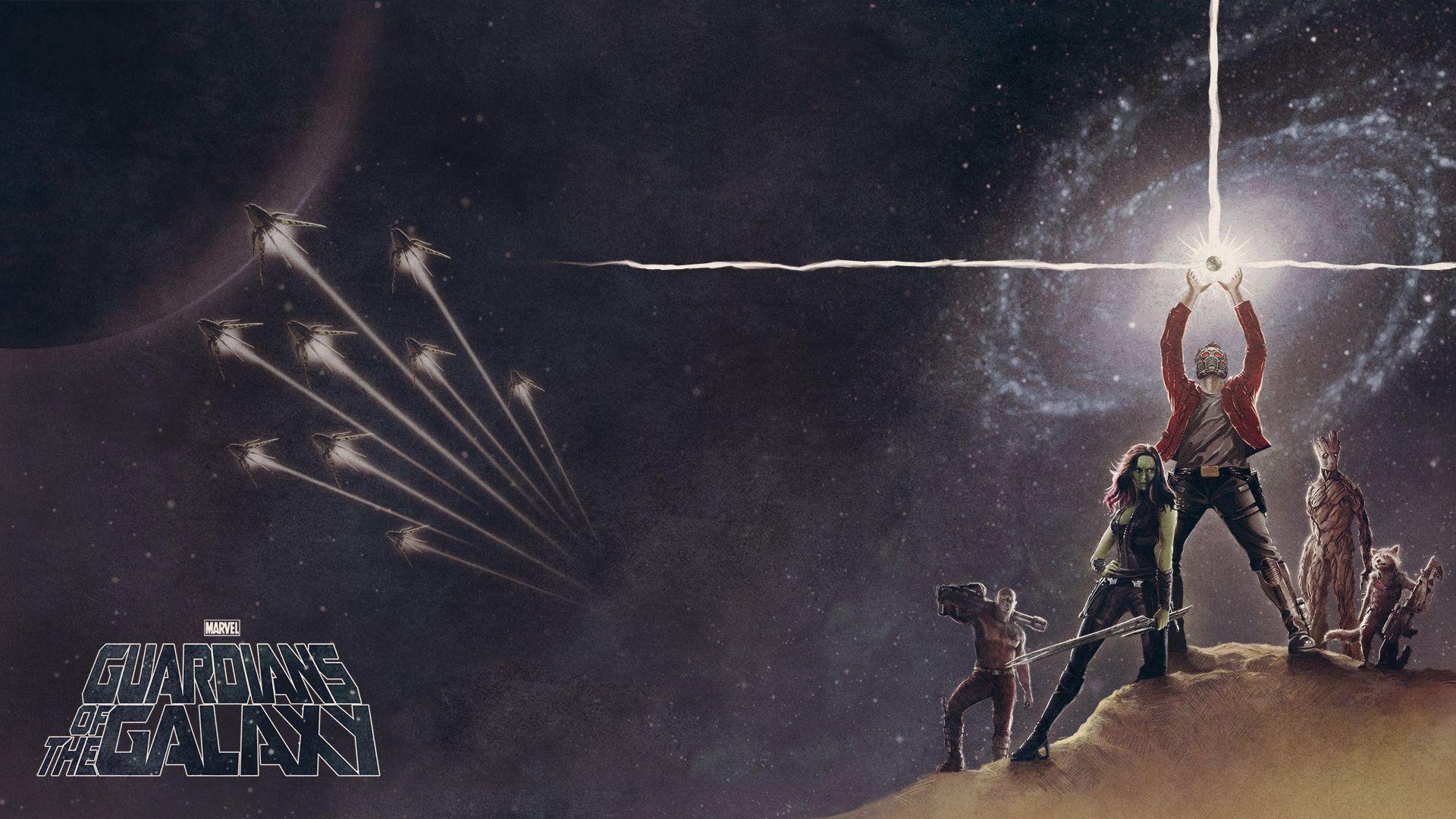 1920x1080 Marvel Guardians Of The Galaxy Artwork, HD Movies, 4k Wallpaper