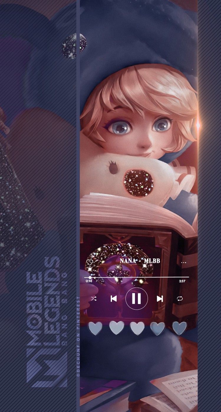 750x1400 Wallpaper Nana Slumber Party MLBB Aesthetic (skin gajah). Anime mobile, Cartoon wallpaper iphone, Mobile legend wallpaper
