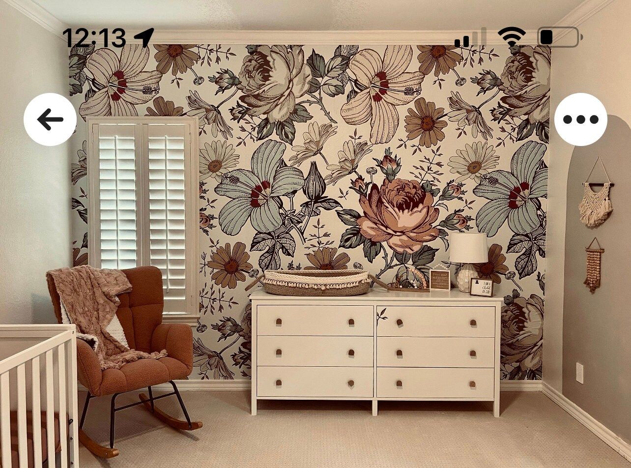 1284x952 Harlow // Peel and Stick Wallpaper // Removable