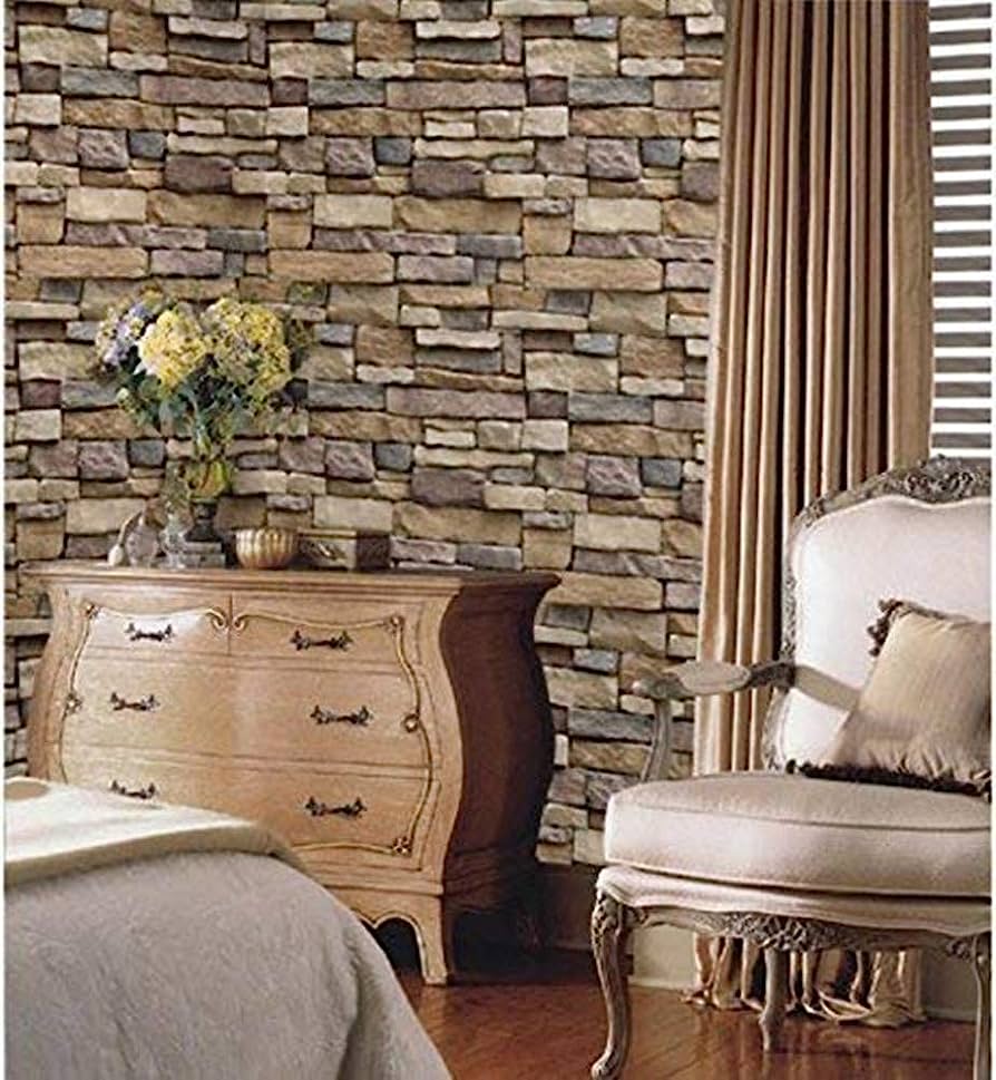894x969 Yancorp 10ft Peel And Stick Wallpaper Stone Brick Contact Paper Waterproof Wall Paper Self Adhesive Backsplash Decorative Wallpaper Wall Covering