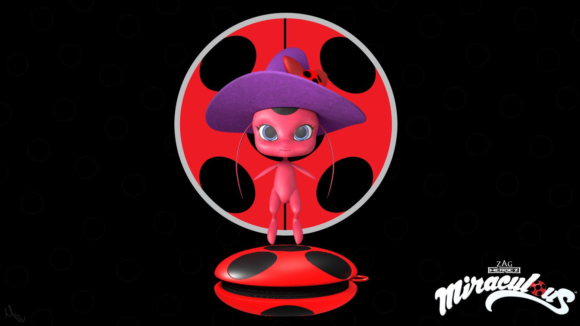 1920x1080 Martina Coppola of Miraculous Ladybug 3D Character