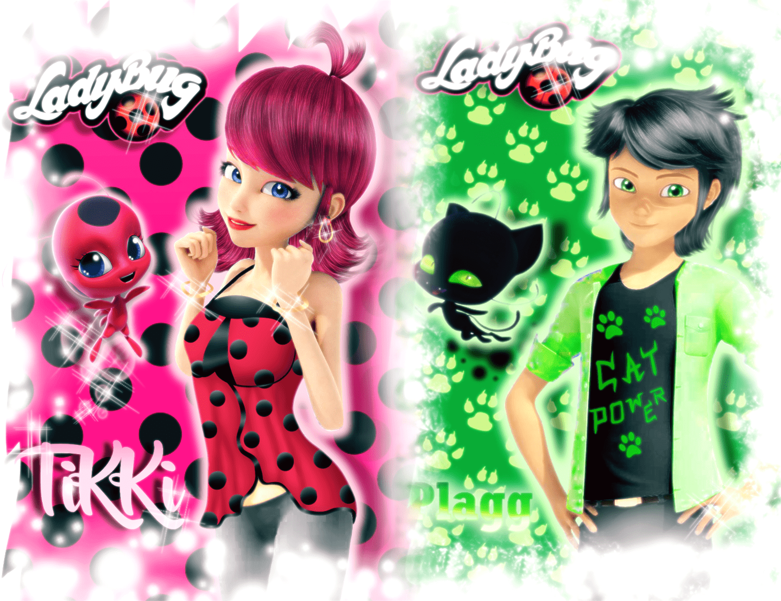 1536x1182 Tikki anda plagg wallpaper Ladybug Wallpaper