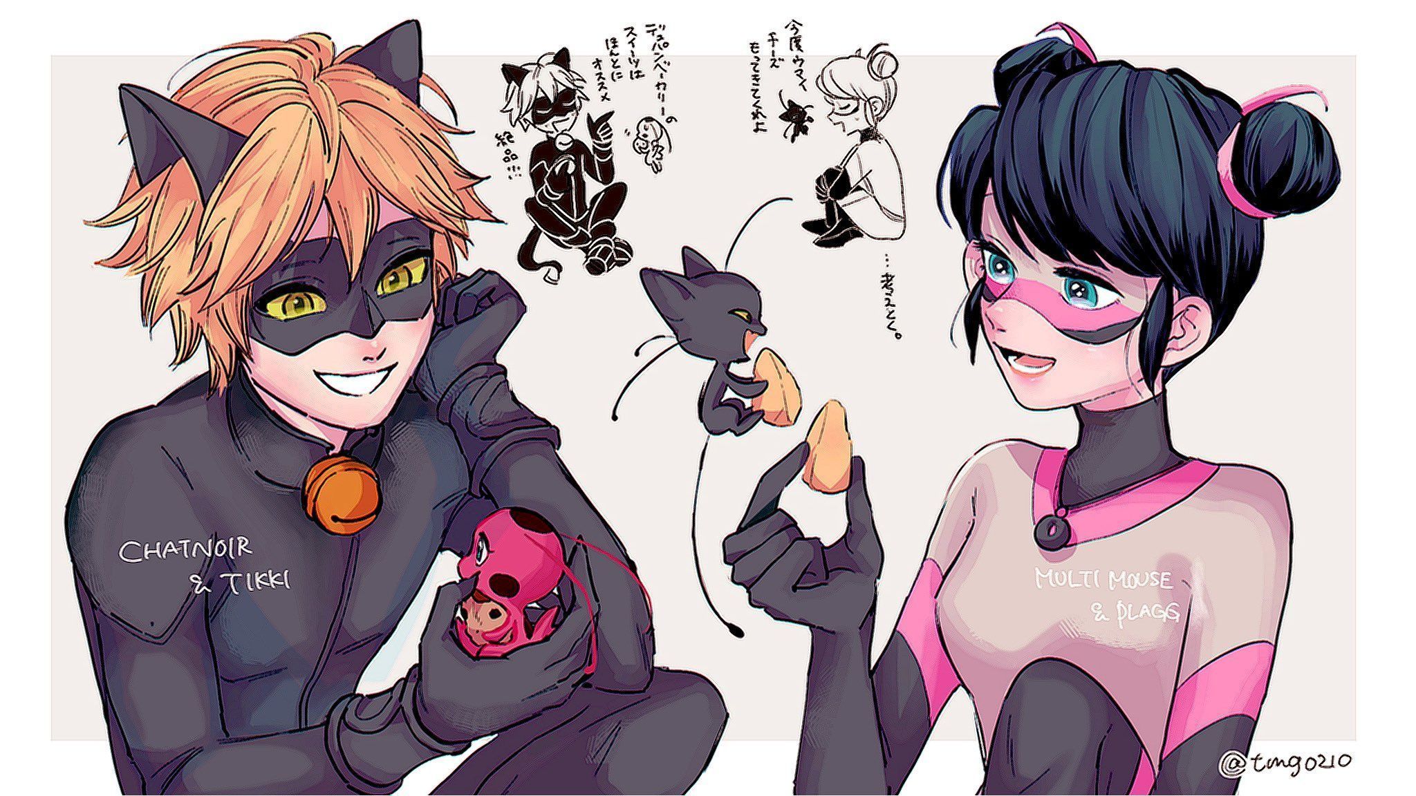 2048x1152 Tikki Ladybug Anime Image Board