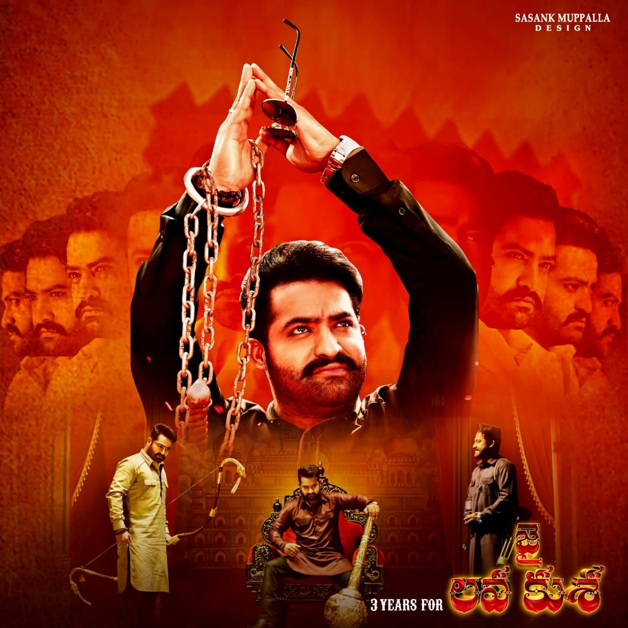 1280x1280 WORLD NTR FANS it's the tag to celebrate special movie 3 YEARS FOR JAI LAVA KUSA YearsForJaiLavaKusa