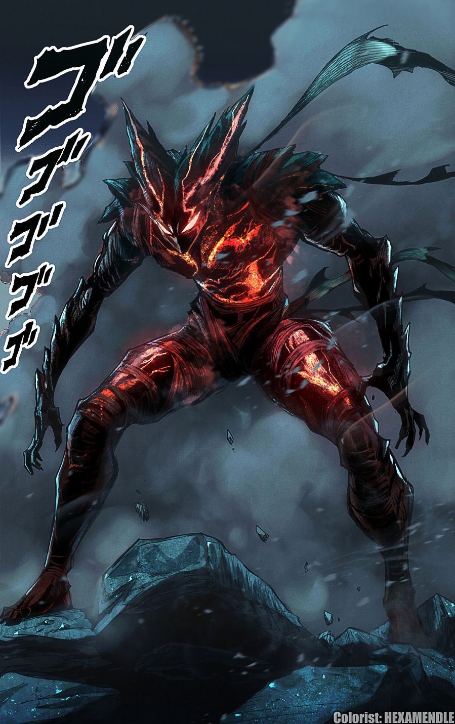 899x1431 Monster Garou vs Qin Shi Huang (RoR)