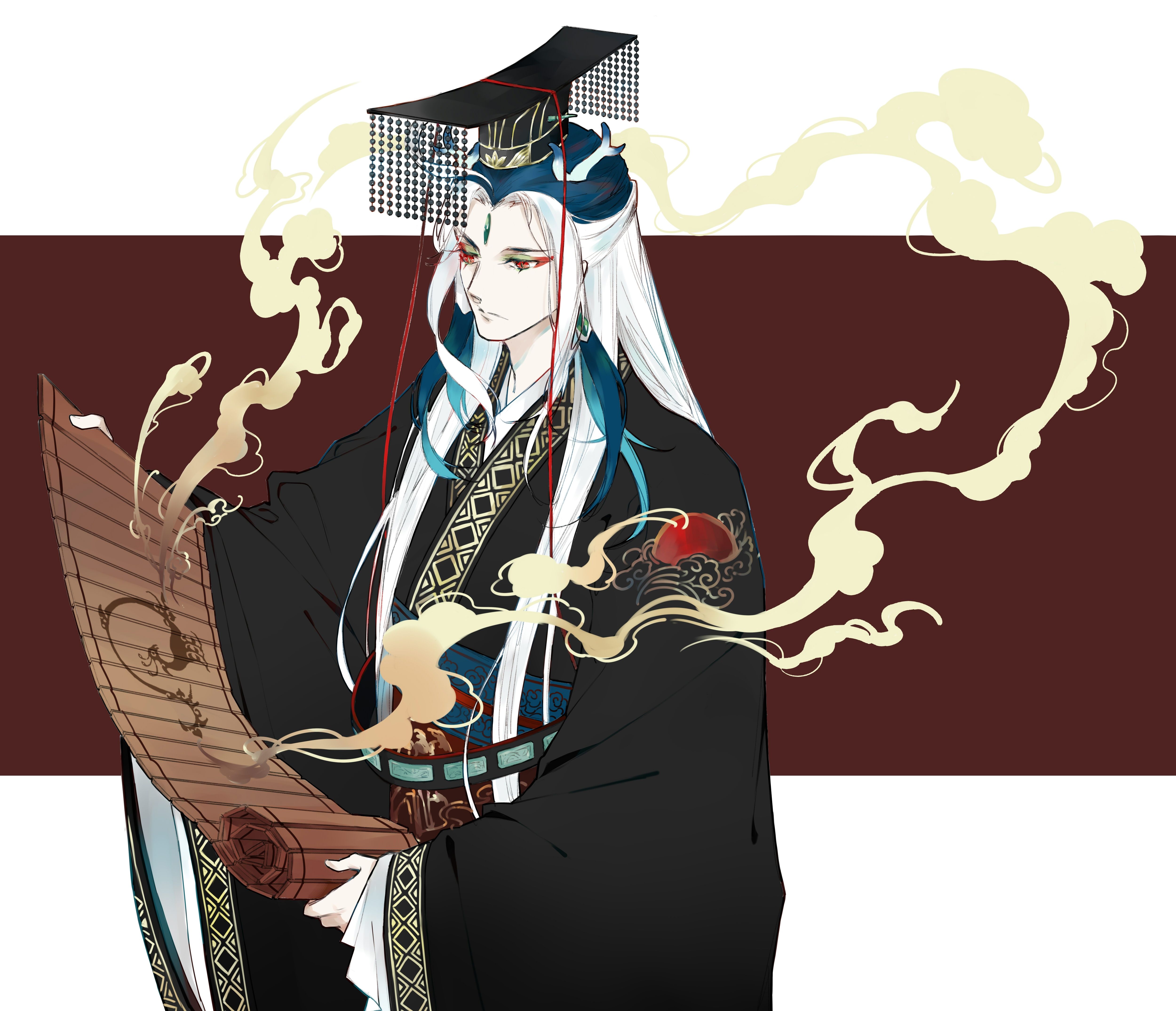 5000x4300 Download 3840x2160 Ruler, Fate Grand Order, Chinese Clothes, Qin Shi Huang Wallpaper for UHD TV