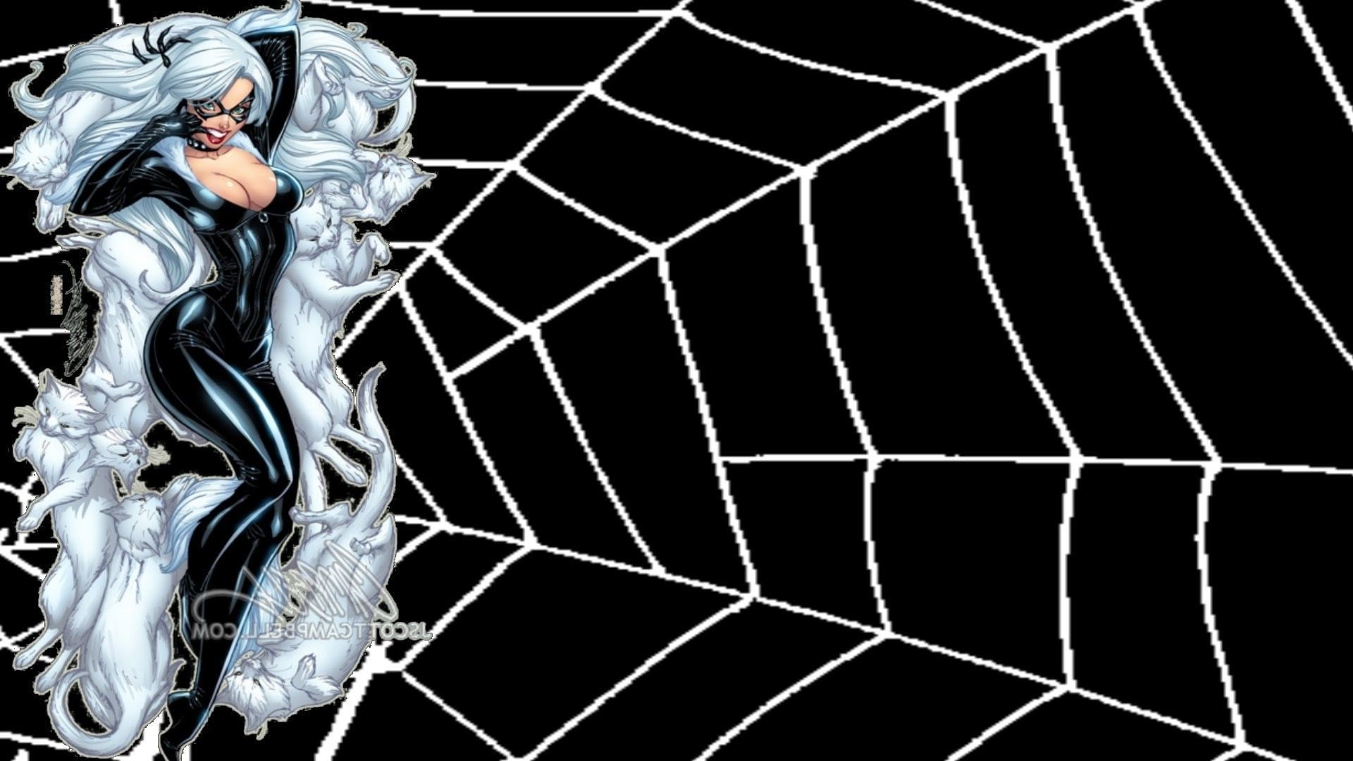 1920x1080 comics spider man black cat character felicia hardy 1080P, 2k, 4k Full HD Wallpaper, Background Free Download