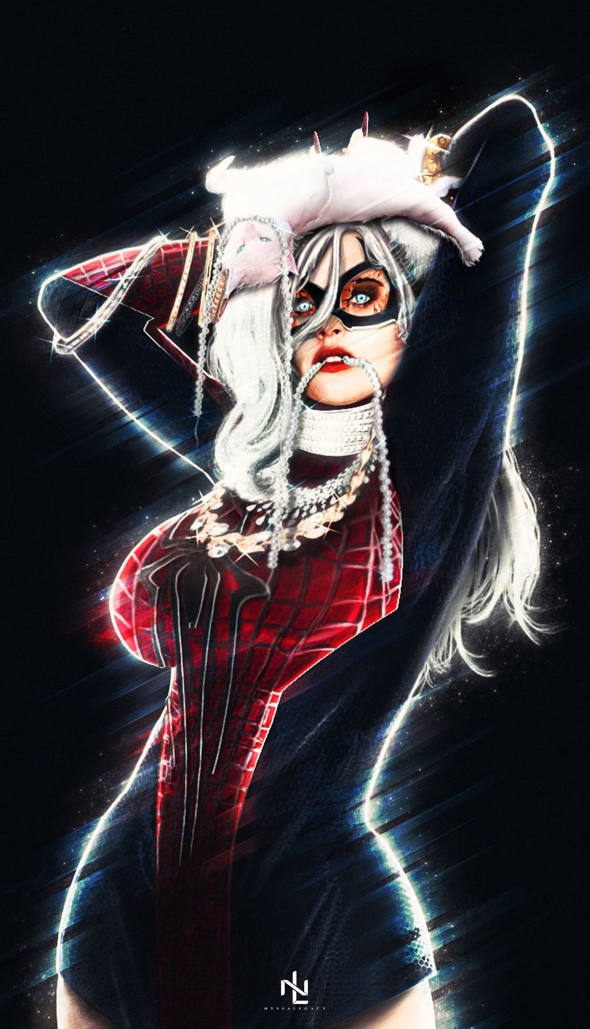 1920x3347 The Black Cat (Felicity Jones As Felicia Hardy)