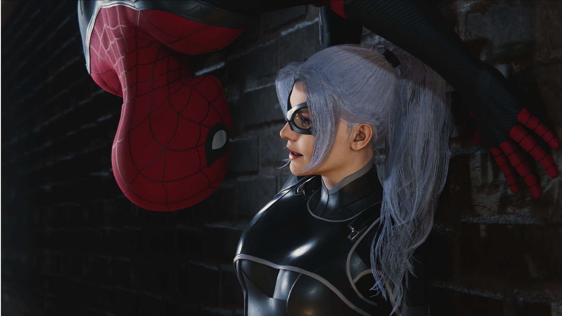 1920x1080 Spider Man Spider Man (PS4) Black Cat (Marvel Comics) P #wallpaper #hdwallpaper #desktop. Black Cat Marvel, Black Cat Marvel Comics, Spiderman Black Cat