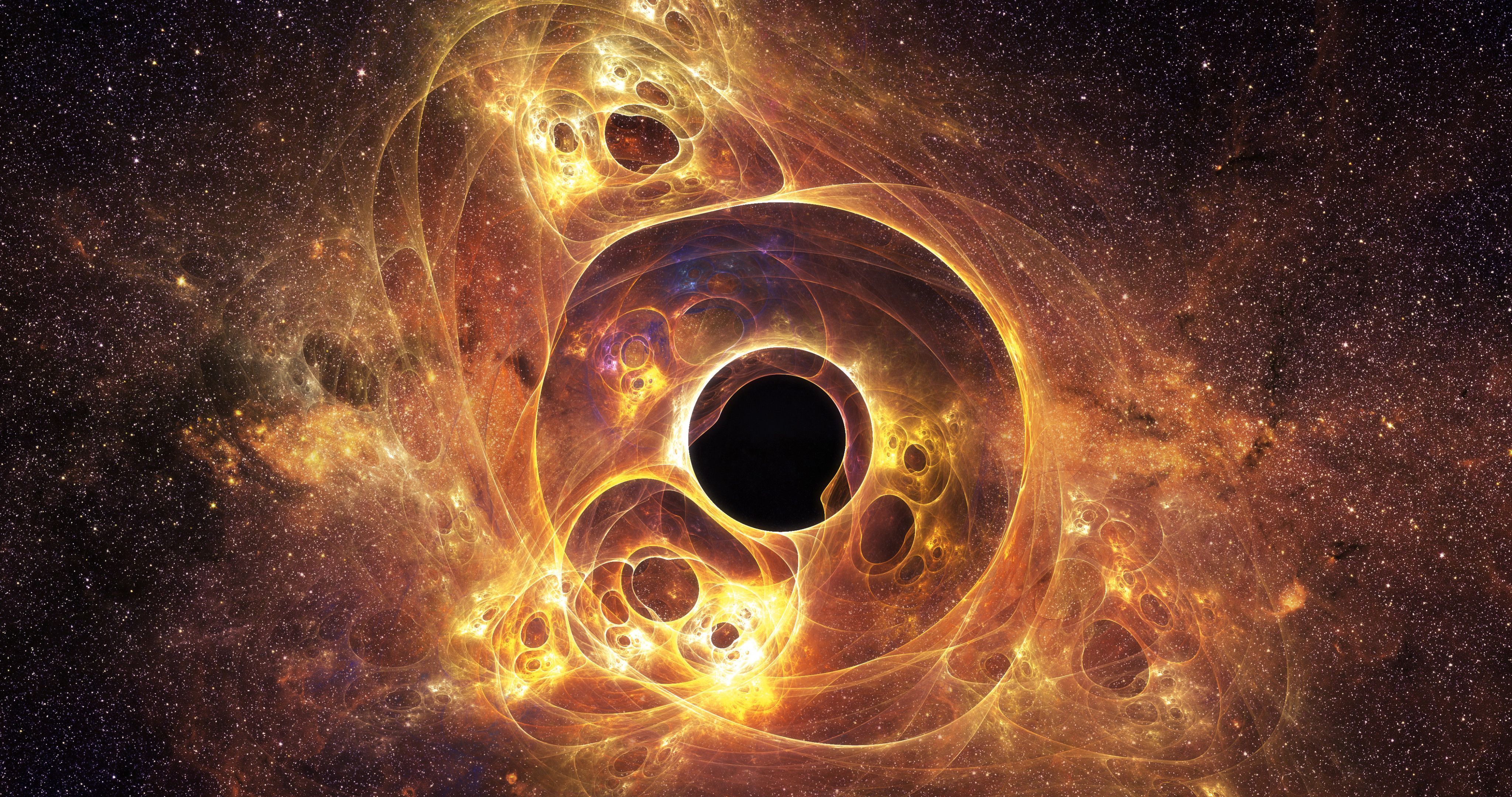 4096x2160 BLACK HOLE