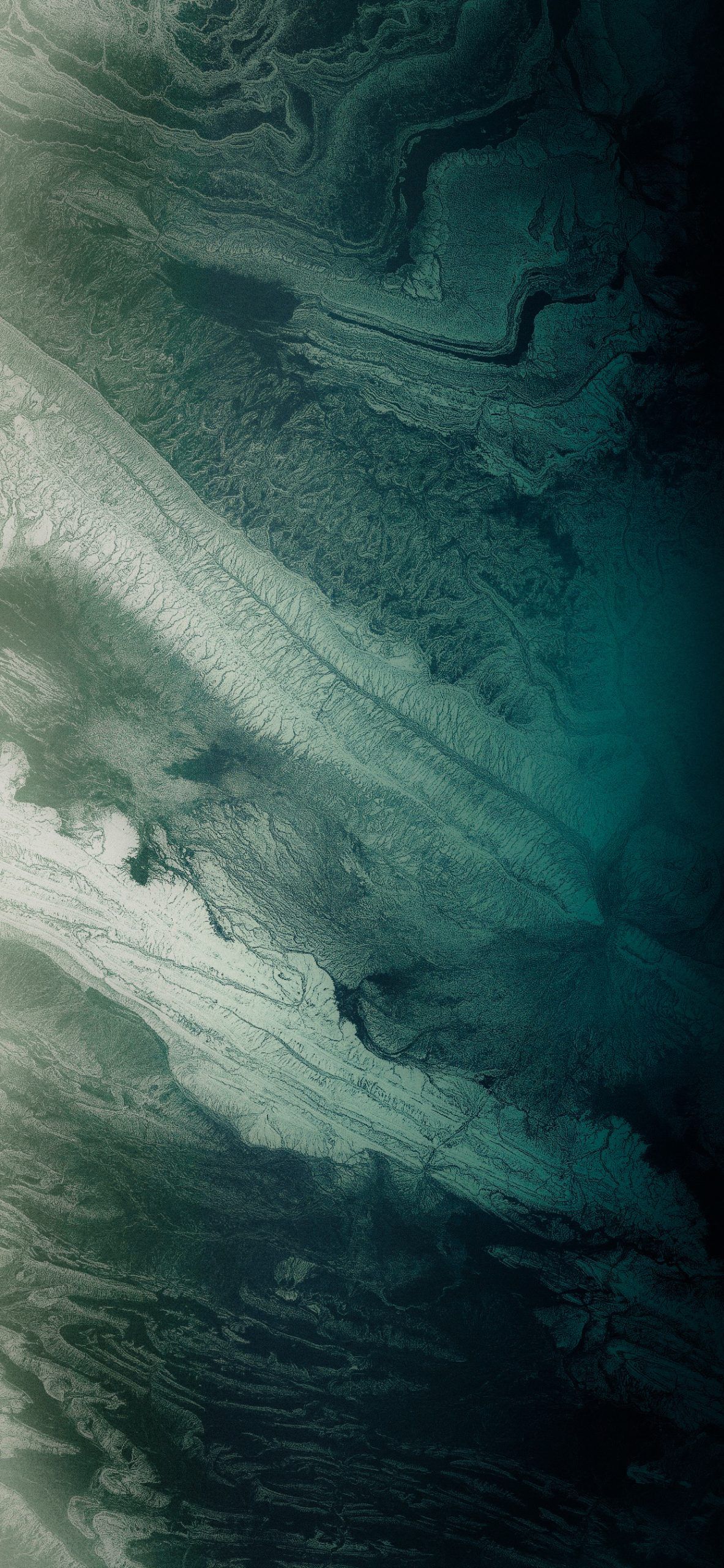 1183x2560 iPhone 13 Green Wallpaper