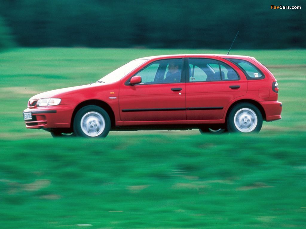 1024x768 Nissan Almera 5 Door (N15) 1998–2000 Wallpaper (1024x768)