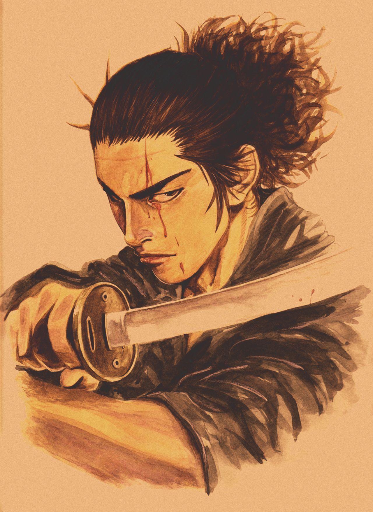 1280x1756 Vagabond Miyamoto Musashi Manga Shinmen Takezo Swords Weapons
