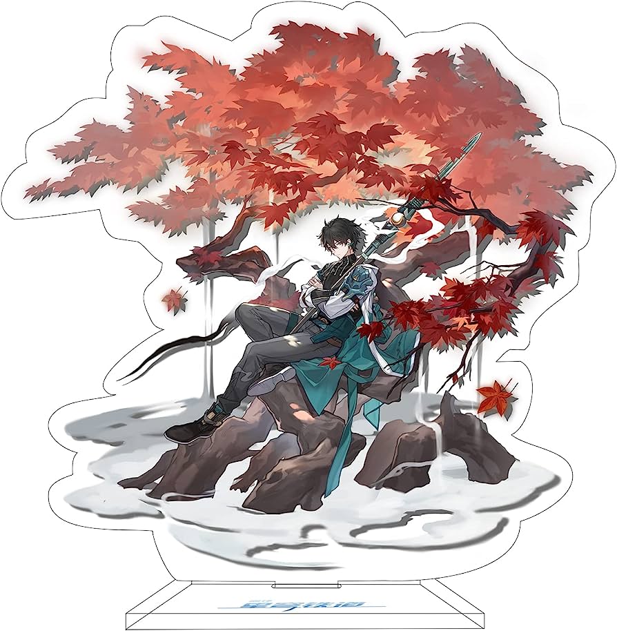 894x914 Rainteam Honkai: Star Rail Acrylic Stand Figure Standee Character Decorations (Dan Heng) : Patio, Lawn & Garden