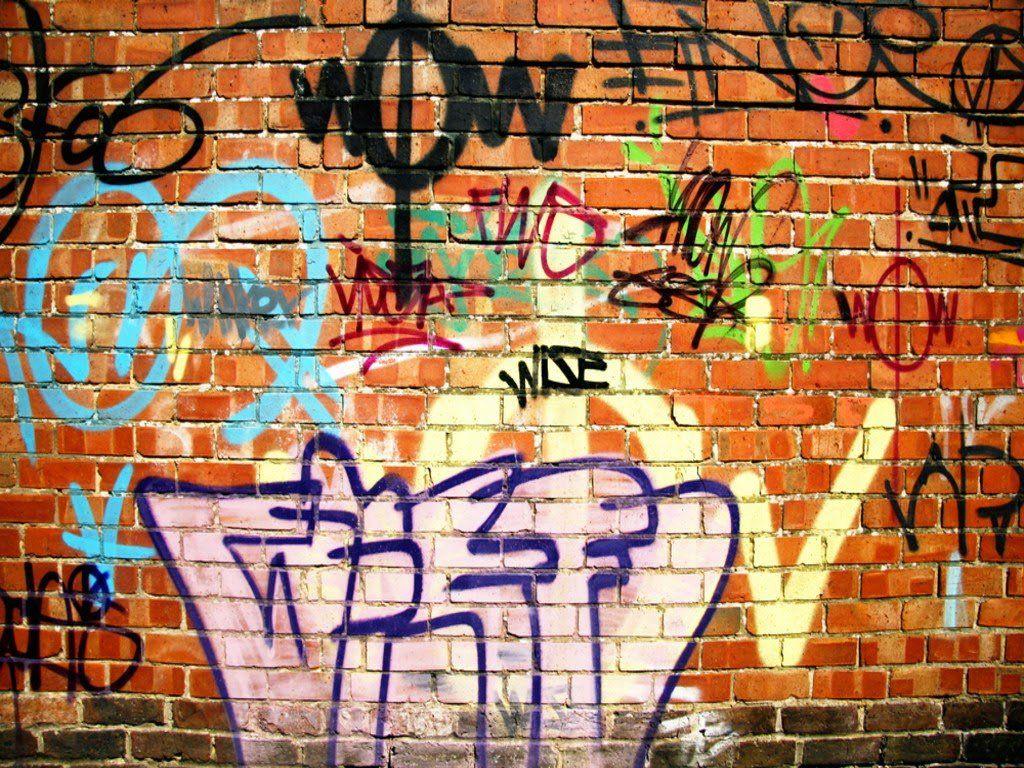 Brick Wall Graffiti Wallpapers Top Free Brick Wall