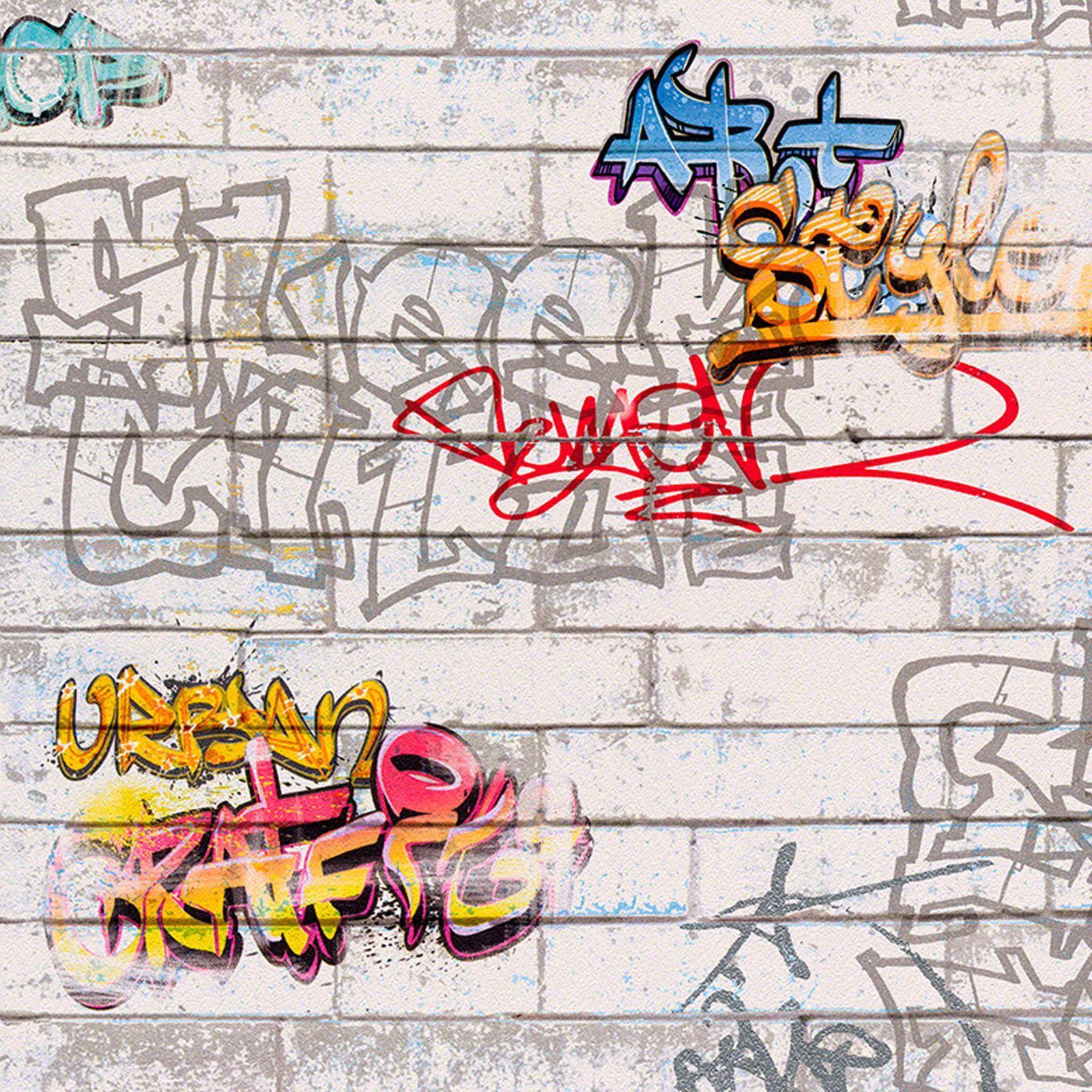 Brick Wall Graffiti Wallpapers - Top Free Brick Wall Graffiti ...