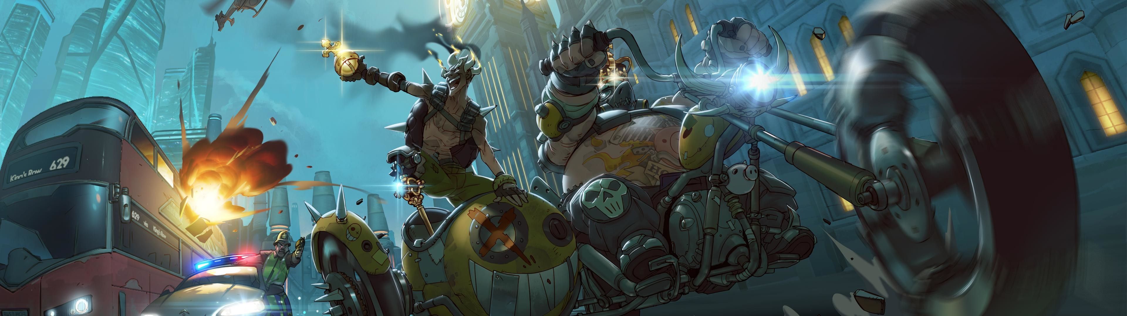 3840x1080 Dual Monitor Gaming Wallpaper