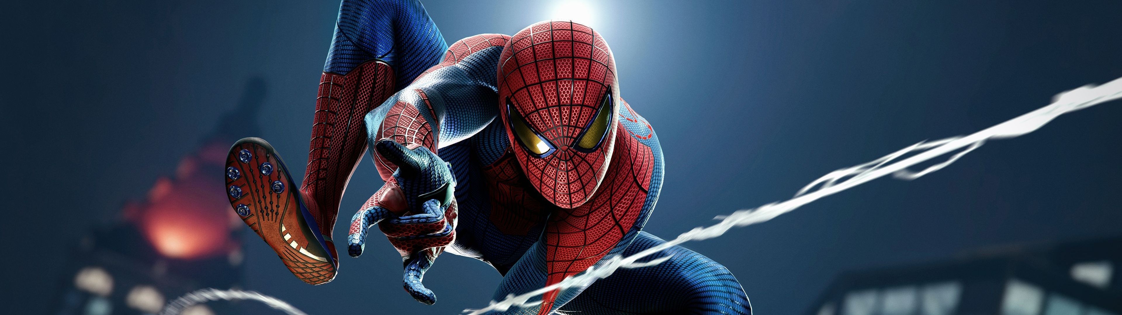 3840x1080 Marvel's Spider Man Wallpaper 4K, Remastered