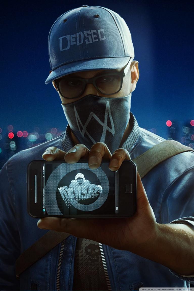 768x1152 Watch Dogs 2 Smartphone Wallpaper