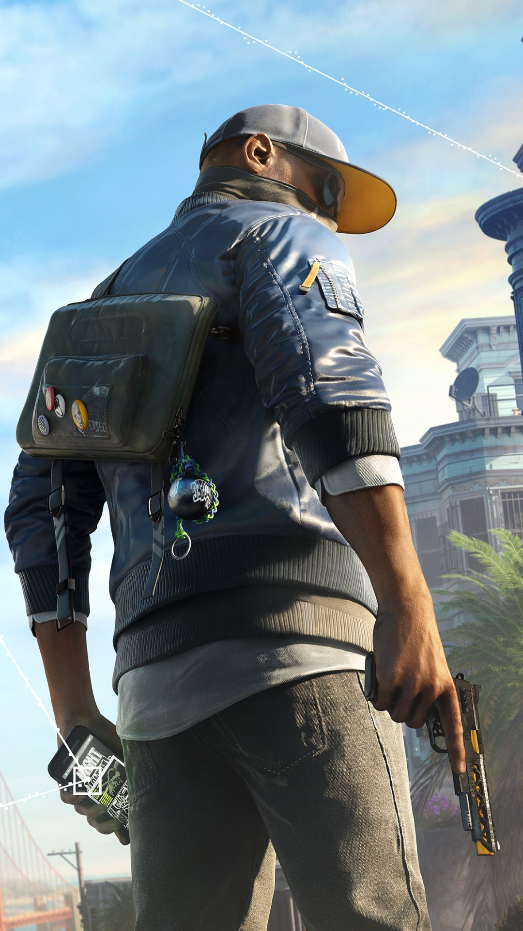 1080x1920 Mobile wallpaper: Watch Dogs, Video Game, Watch Dogs Marcus Holloway, 1113390 download the picture for free