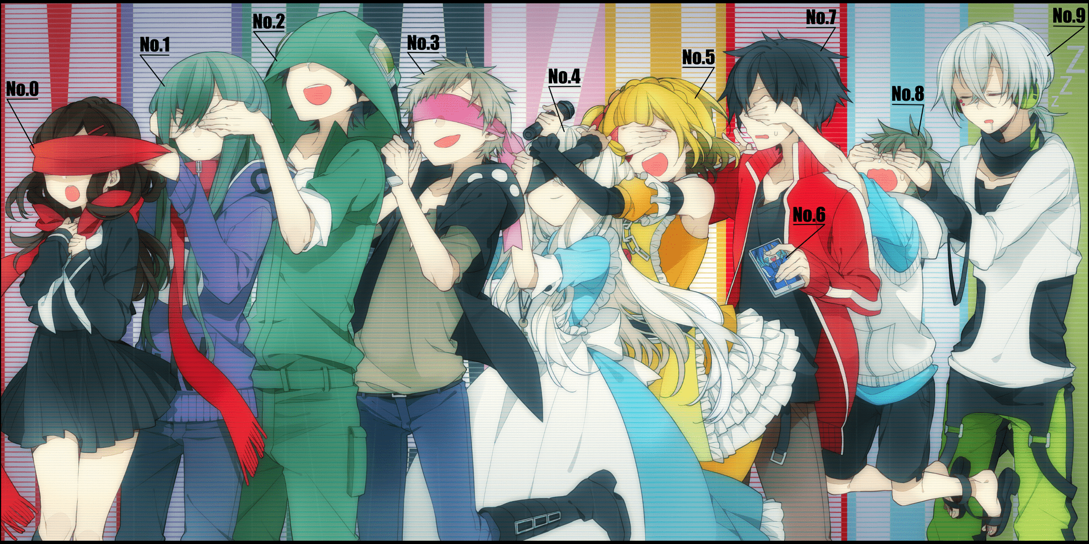 2160x1080 Anime Kagerou Project HD Wallpaper