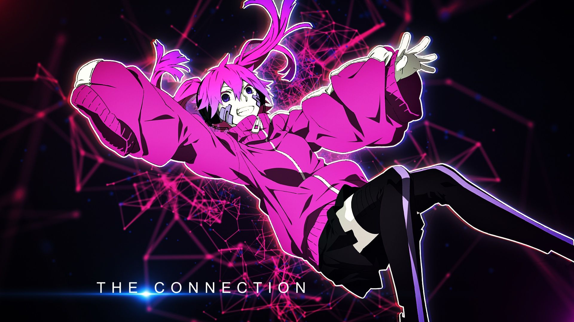 1920x1080 Download wallpaper anime, kagerou project, ene, mekakucity actors, edit by octarine, takane, kamizawayukina, section art in resolution 1920x1080