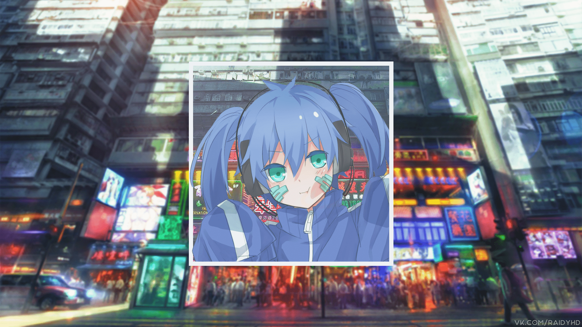 1920x1080 Anime Girls Anime Picture In Picture Takane Ene Kagerou Project Mekakucity Actors Wallpaper:1920x1080