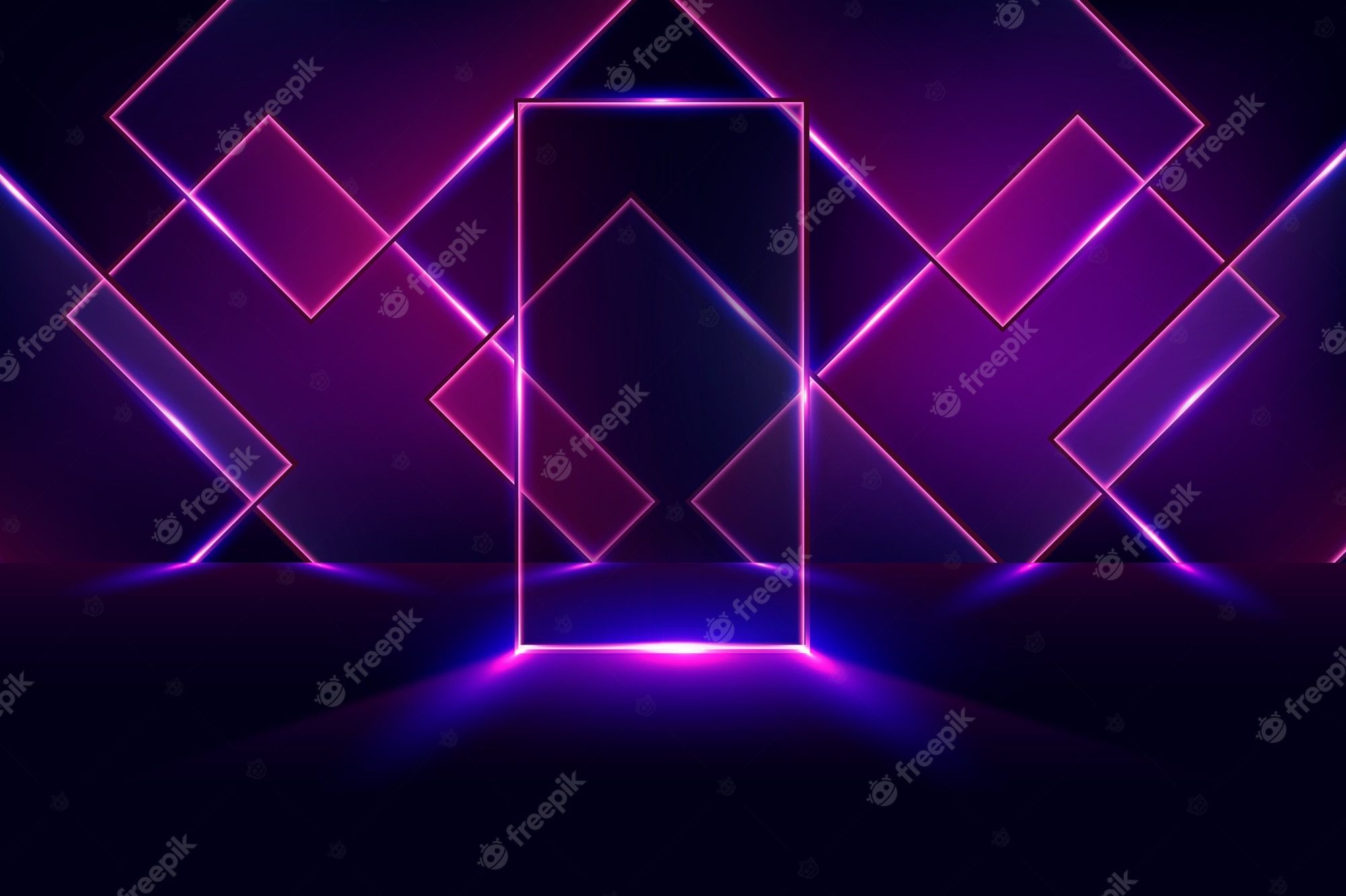 2000x1333 Realistic Neon Wallpaper Image