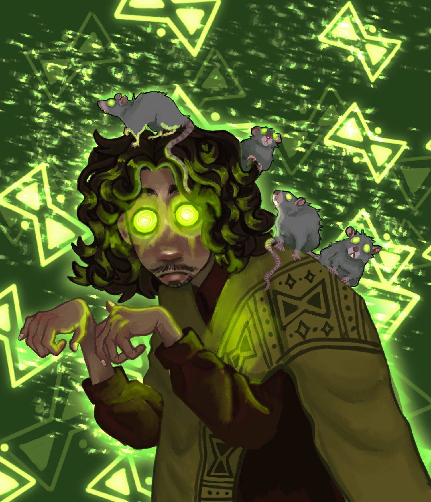 1512x1759 Download The charismatic Bruno Madrigal from Disney's hit movie, Encanto. Wallpaper
