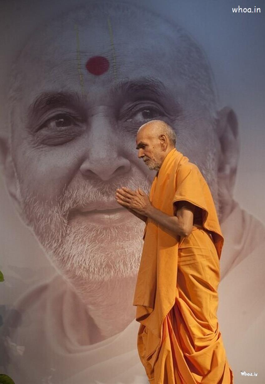 850x1232 Pramukh Swami Maharaj Premium High Res Photo Free Download