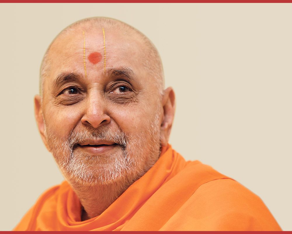 1000x800 HH Pramukh Swami Maharaj