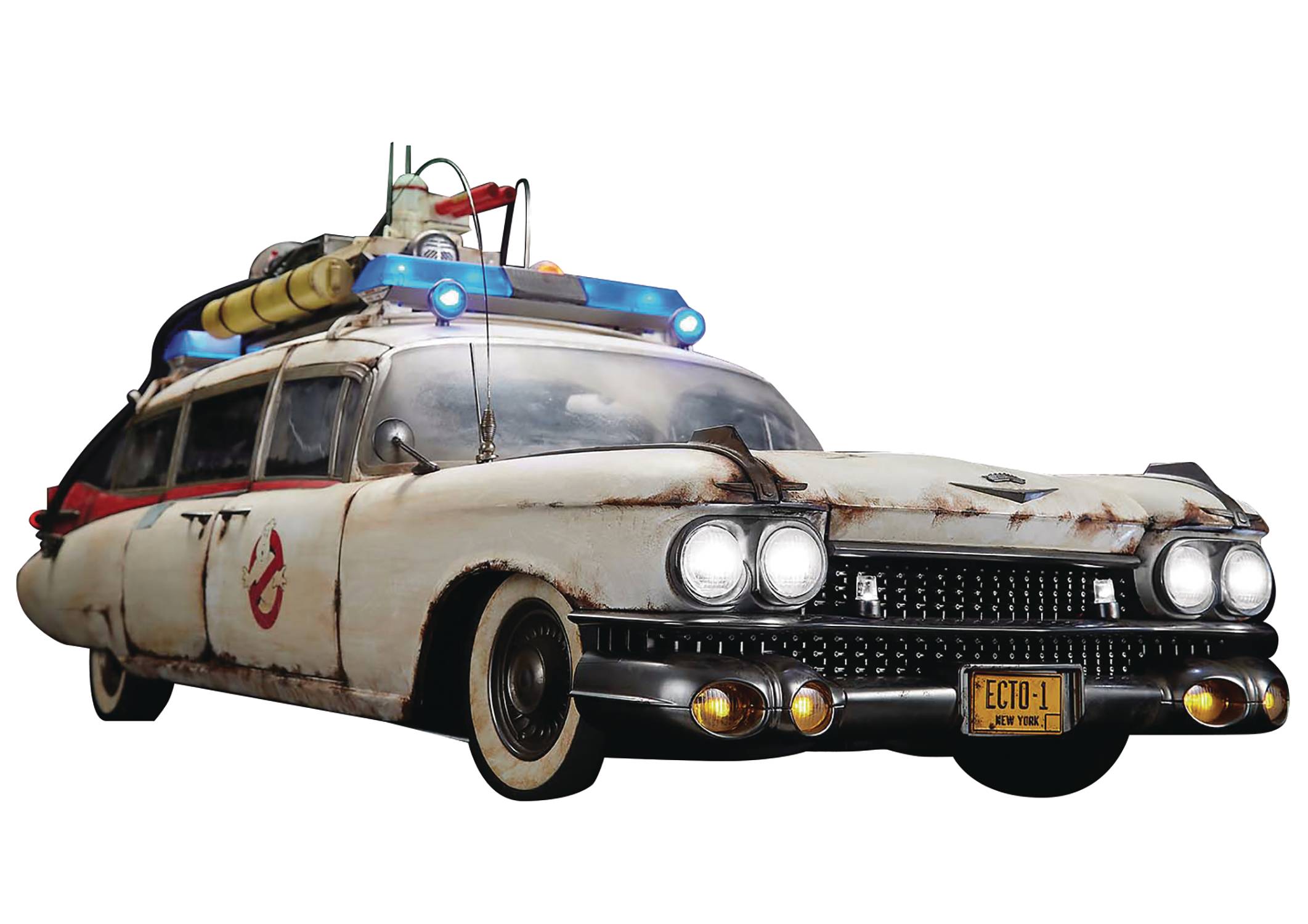 2123x1500 JAN228872 AFTERLIFE ECTO 1 BLITZWAY 1 6 SCALE VEHICLE NE