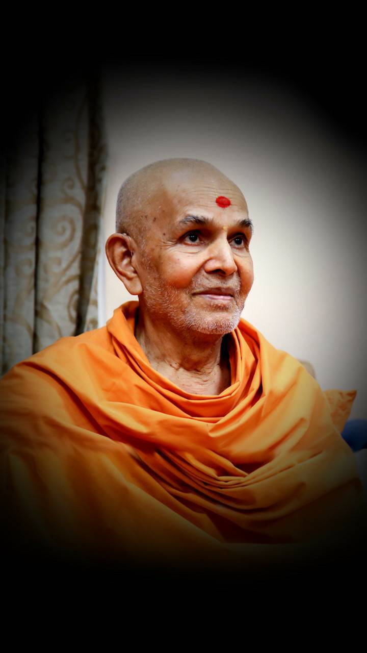 720x1280 Mahant Swami Maharaj Wallpaper