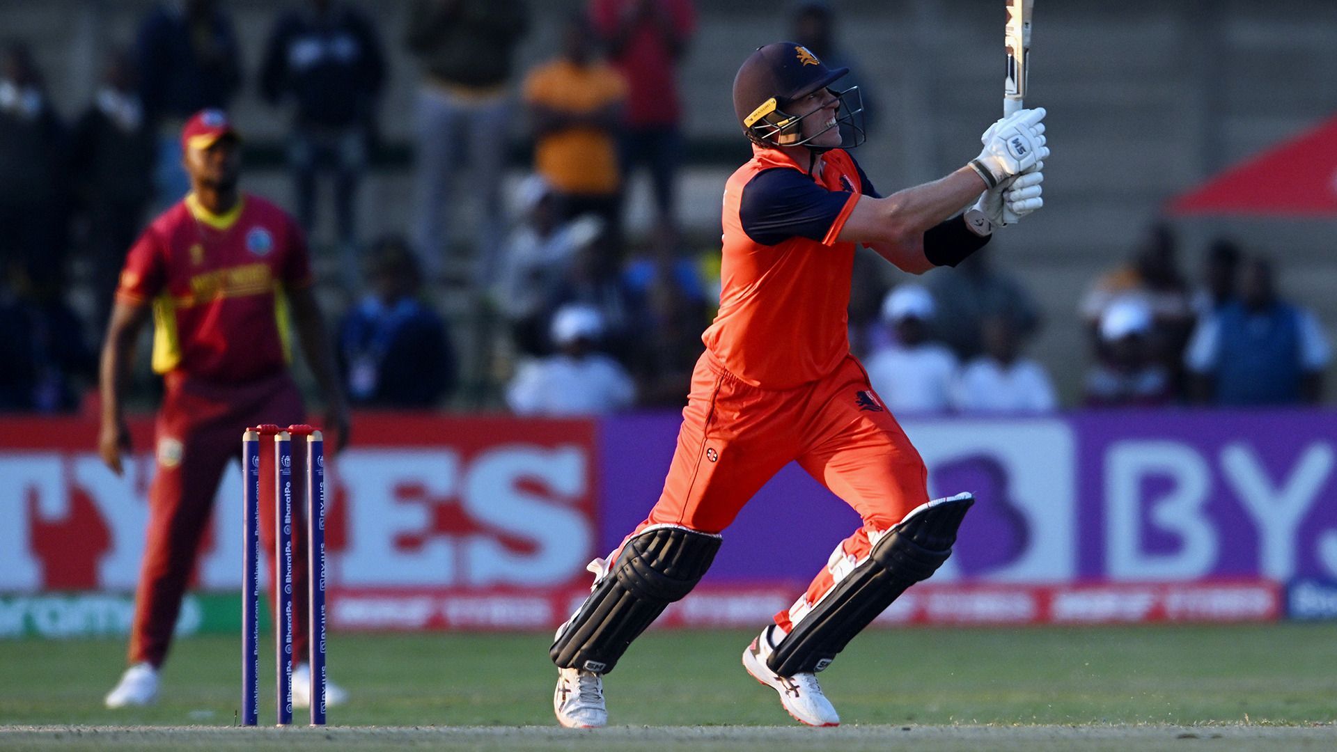 1920x1080 Netherlands Stun West Indies With Record Breaking Tie And Van Beek's Super Over At Qualifier