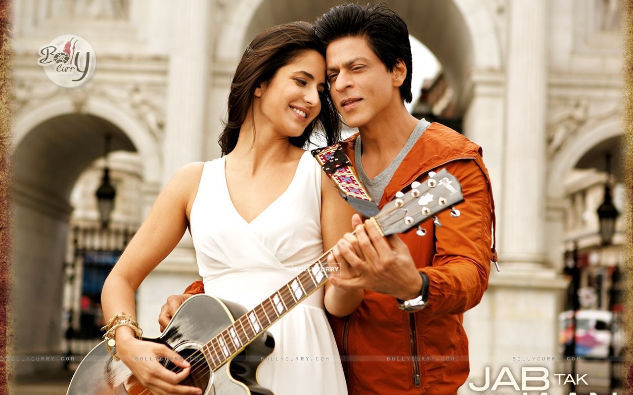 1280x800 Wallpaper Rukh Khan and Katrina Kaif in Jab Tak Hai Jaan size:1280x800