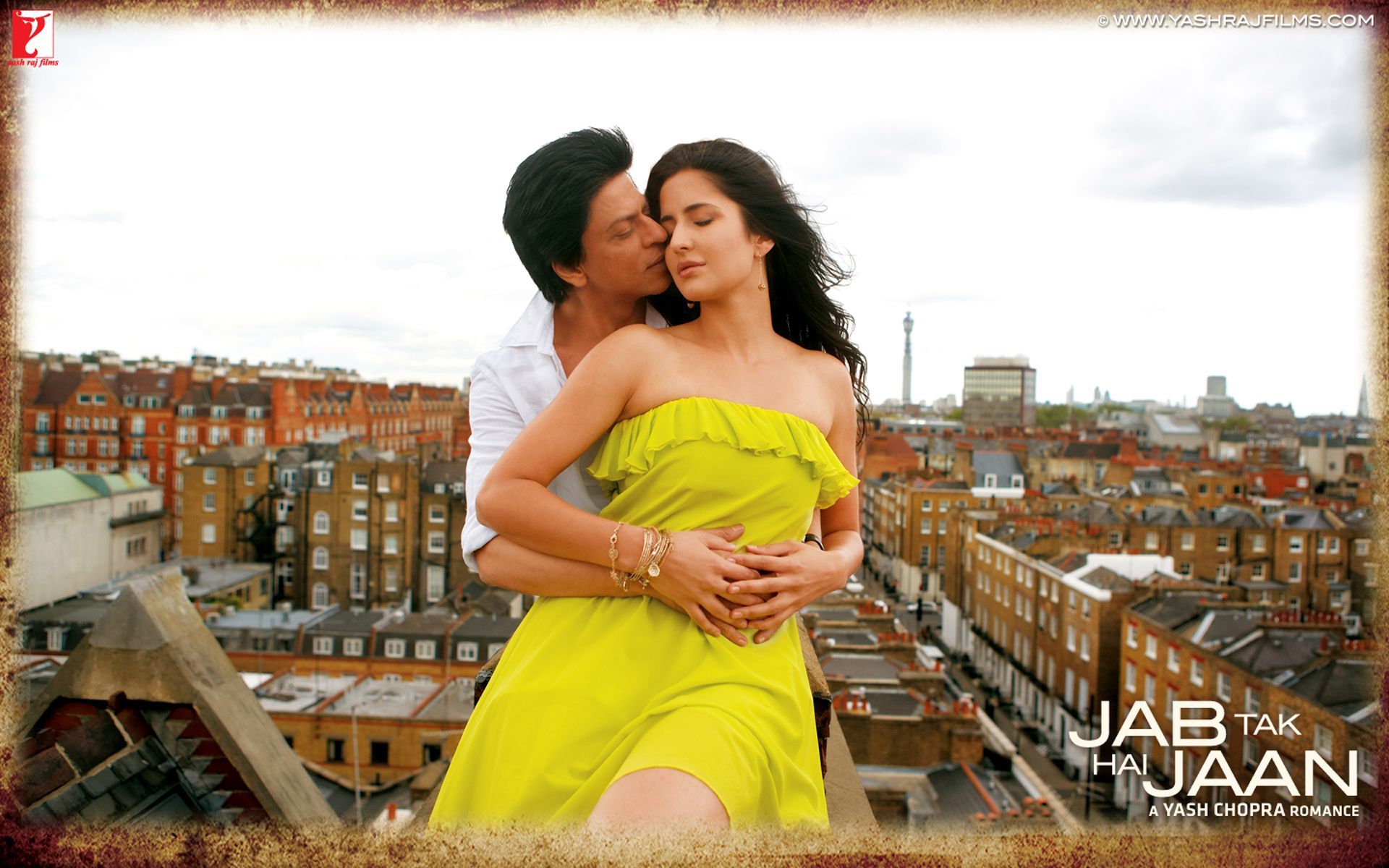 1920x1200 Shahrukh Katrina Kaif Jab Tak Hai Jaan HD wallpaper