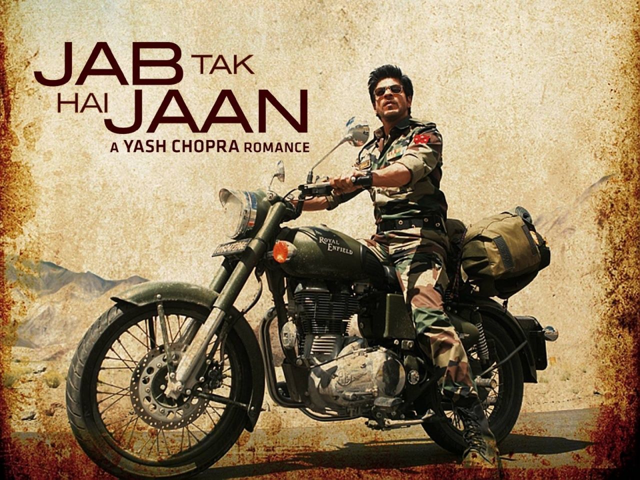 1280x960 Jab Tak Hai Jaan ♛ King Shahrukh Khan ♛. Royal enfield, Enfield classic, Enfield