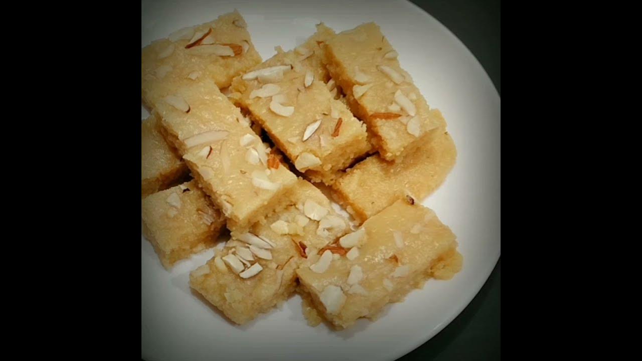 1280x720 Mawa Barfi Recipe Khoya Burfi ki Barfi Recipe #Shorts